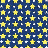 Night star useful trendy colored repeating pattern vector illustration cool design