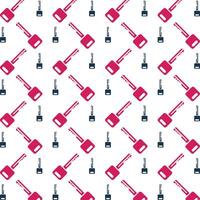 Key fabulous trendy multicolor repeating pattern vector illustration design