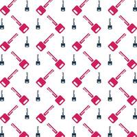 Key fabulous trendy multicolor repeating pattern vector illustration design