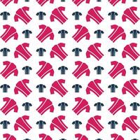 Polo tshirt fabulous trendy multicolor repeating pattern vector illustration design