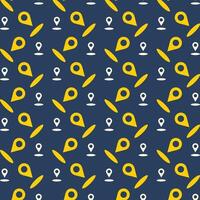 Map incredible trendy colored repeating pattern vector illustration design
