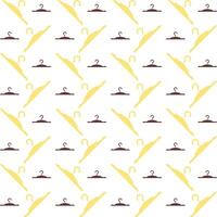 Clothes Hanger charming trendy colored repeating pattern vector illustration cool design