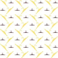 Clothes Hanger charming trendy colored repeating pattern vector illustration cool design