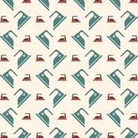 Iron unique trendy multicolor repeating pattern vector illustration background