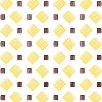 Notebook charming trendy colored repeating pattern vector illustration cool design