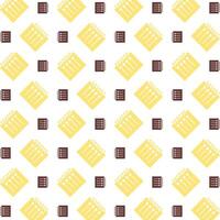 Notebook charming trendy colored repeating pattern vector illustration cool design