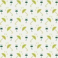 Rain rare trendy multicolor repeating pattern vector illustration green design