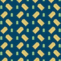 Real estate handsome trendy multicolor repeating pattern vector illustration design