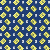 Travel document useful trendy colored repeating pattern vector illustration cool design
