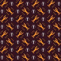 Award impressive trendy multicolor repeating pattern vector illustration background