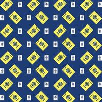 Passport useful trendy colored repeating pattern vector illustration cool design