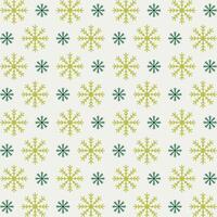 Snowfall rare trendy multicolor repeating pattern vector illustration green design