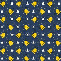 Alarm incredible trendy colored repeating pattern vector illustration design