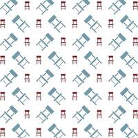 Seat superb trendy multicolor repeating pattern vector illustration design