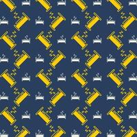 Sleep incredible trendy colored repeating pattern vector illustration design