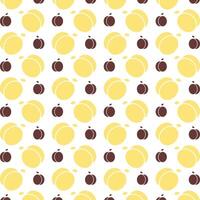 Peach charming trendy colored repeating pattern vector illustration cool design