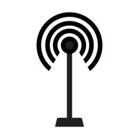 Collection of stock vector images depicting symbols and icons related to wireless Wi-Fi connectivity, including Wifi signal symbols and an internet connection, that enable remote internet access.