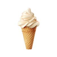 AI generated Tasty ice cream isolated on transparent background png