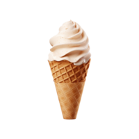 AI generated Tasty ice cream isolated on transparent background png