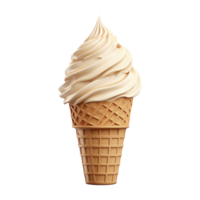 AI generated Tasty ice cream isolated on transparent background png