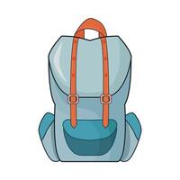 ilustración de mochila vector