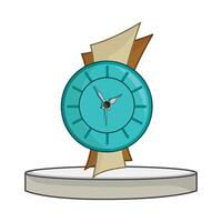 ilustración de reloj vector