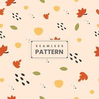 Seamless floral Pattern design for textile and printing. vector