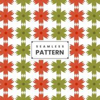 Seamless repeat Floral Pattern design for fabric vector