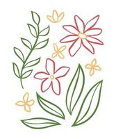 Hand Drawn Flower vector