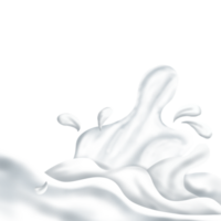 White milk liquid Splash Background png