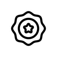 Simple Reward line icon vector