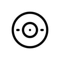 Webcam icon in trendy outline style isolated on white background. Webcam silhouette symbol for your website design, logo, app, UI. Vector illustration, EPS10.