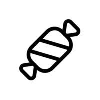 Simple Candy line icon vector