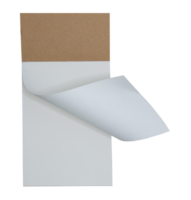 arrollado papel cuadernos para oficina trabajo en transparente antecedentes png archivo