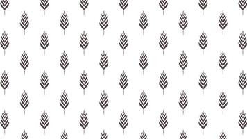fondo de pantalla de patrón de trigo. símbolo de avena espacio libre para texto. signo de arroz. papel tapiz con patrón de arroz. vector