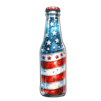 Bottle 4th of july independence day png clipart