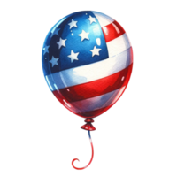 Ballon 4 .. von Juli Unabhängigkeit Tag png Clip Art