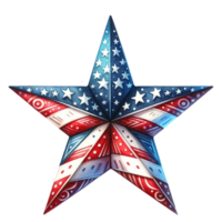 Star 4th of july independence day png clipart