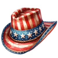 cow-boy chapeau 4e de juillet indépendance journée png clipart