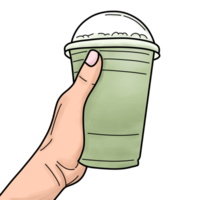 Hand Hold A Drink png