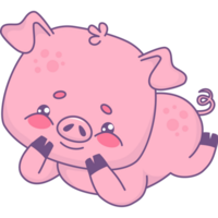 marrant porc repos png