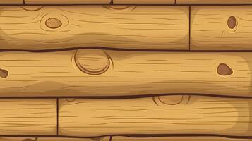 AI Generated Wood texture. Dry wooden overlay texture. Design background. Vector illustration.