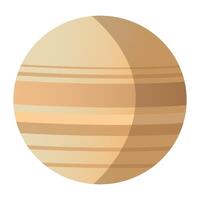 Mercury is the smallest and innermost planet in the Solar System. It is named after the Roman deity Mercury, the messenger to the gods. vector