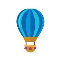 Hot air baloon icon clipart avatar logotype isolated vector illustration