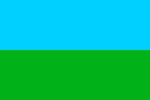 The of a Bryanka's flag vector