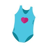 Girl swim suit  icon clipart avatar isolated vector illustration