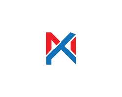 Abstract Letter MK or KM Logo Design Vector Template.