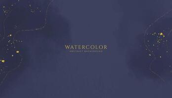 Abstract horizontal watercolor background. Neutral light blue colored empty space background illustration vector