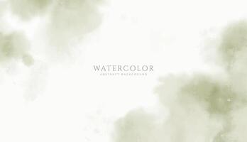 Abstract horizontal watercolor background. Neutral light colored empty space background illustration vector