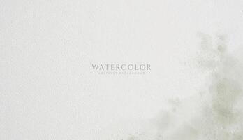 Abstract horizontal watercolor background. Neutral light colored empty space background illustration vector